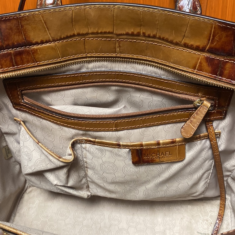 Michael kors brown crocodile bag - Picture 4 of 9